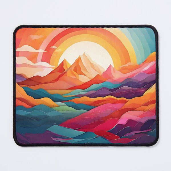 Item preview,   Abstract Sunset Art designed and sold by Obsidian Ink by Wilshire.
