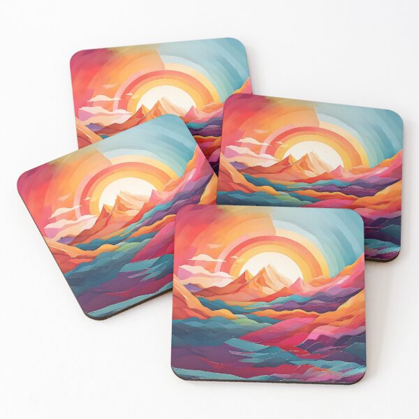 Item preview,   Abstract Sunset Art designed and sold by Obsidian Ink by Wilshire.