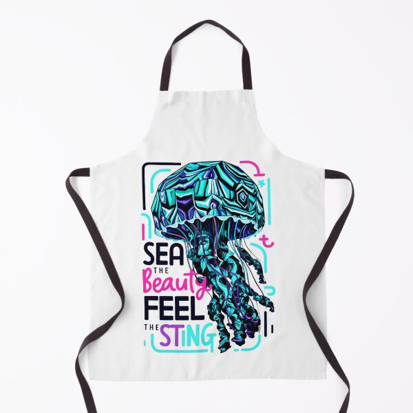 Item preview, SEA THE BEAUTY FEEL THE STING: Mesmerizing Box Jellyfish with Haunting Beauty designed and sold by SplashTastic.