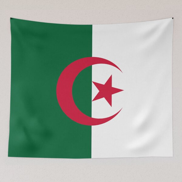 Item preview, Algeria Flag designed and sold by Candie-Shop.