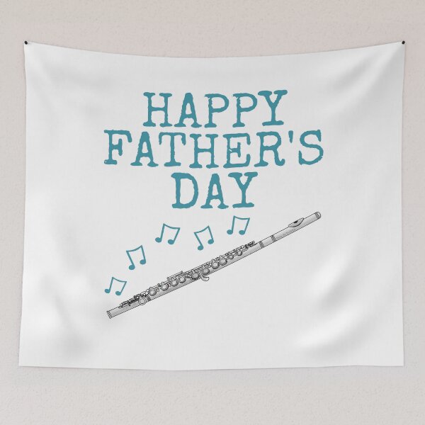 Item preview, Father's Day Flute, Flutist Woodwind Musician designed and sold by doodlerob.