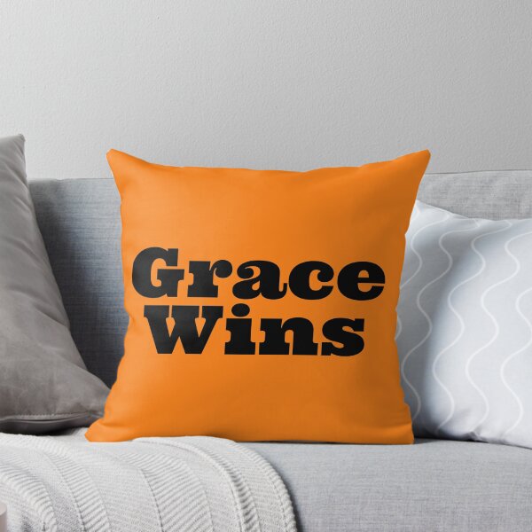 Item preview, Grace Wins: Faith-Focused Typography designed and sold by Inspirahawke.