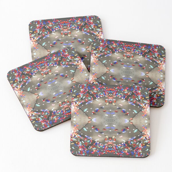 Item preview, Kaleidoscopic Confetti Photo Pattern designed and sold by vallisrowe.