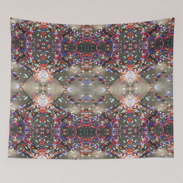 Item preview, Kaleidoscopic Confetti Photo Pattern designed and sold by vallisrowe.