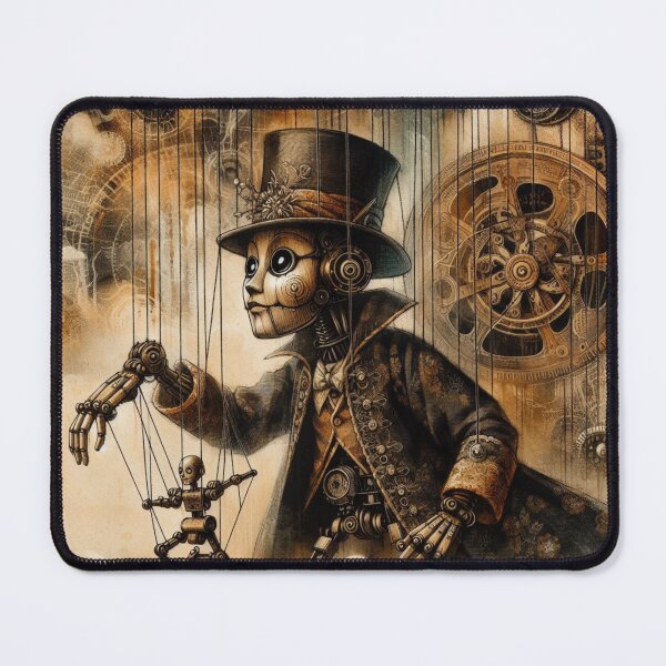 Item preview, Steampunk Puppeteer Artwork designed and sold by Hatomomox.