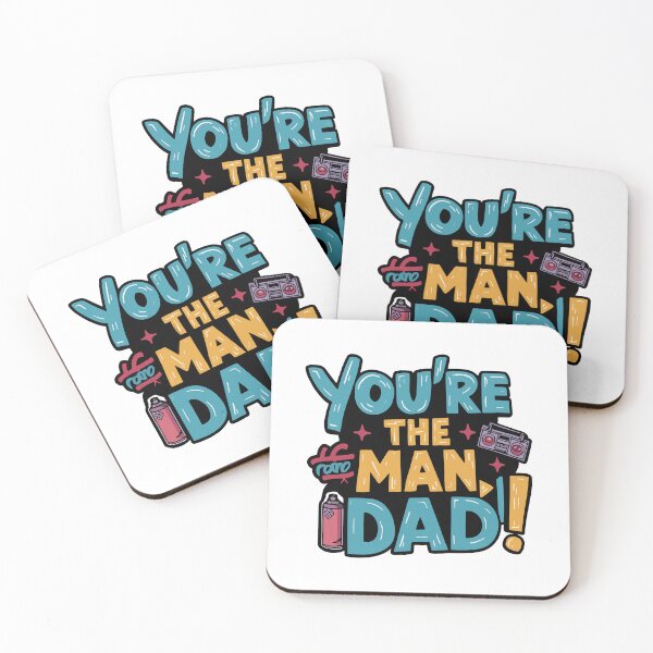 Item preview, Urban Graffiti Father's Day Art: You're the Man, Dad! designed and sold by HahaHandlesHub.