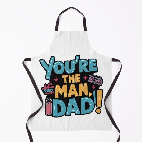 Item preview, Urban Graffiti Father's Day Art: You're the Man, Dad! designed and sold by HahaHandlesHub.