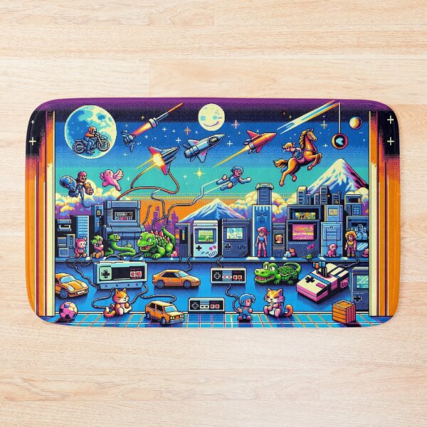 Item preview, Retro Arcade Galaxy Adventure designed and sold by Hatomomox.