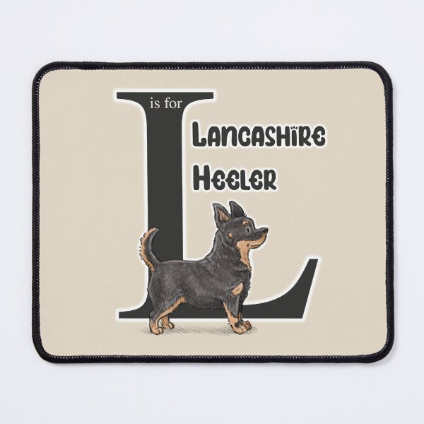 Item preview, L is for Lancashire Heeler designed and sold by Elspeth Rose Design.
