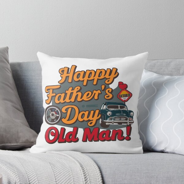 Item preview, Vintage Father's Day Car Art: Happy Father's Day, Old Man! designed and sold by HahaHandlesHub.