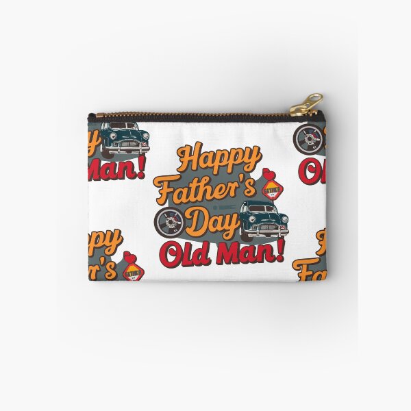 Item preview, Vintage Father's Day Car Art: Happy Father's Day, Old Man! designed and sold by HahaHandlesHub.