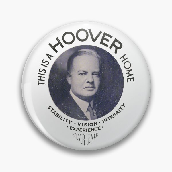 Item preview, J.EDGAR HOOVER FOR PRESIDENT - vintage USA election slogan designed and sold by ToruandMidori.