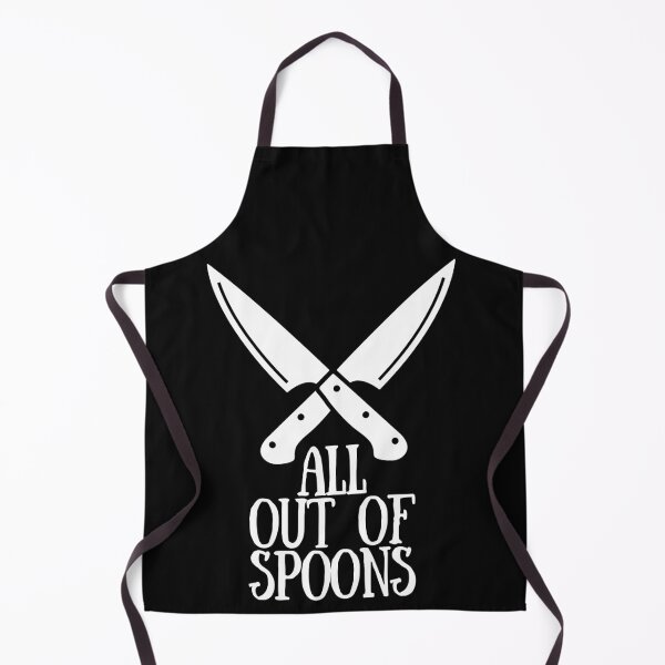 Item preview, Out of Spoons (white) designed and sold by TheVoidArts.