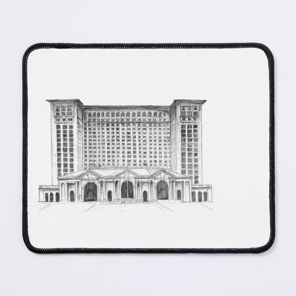 Item preview, Michigan Central Station designed and sold by PaintersHeart.