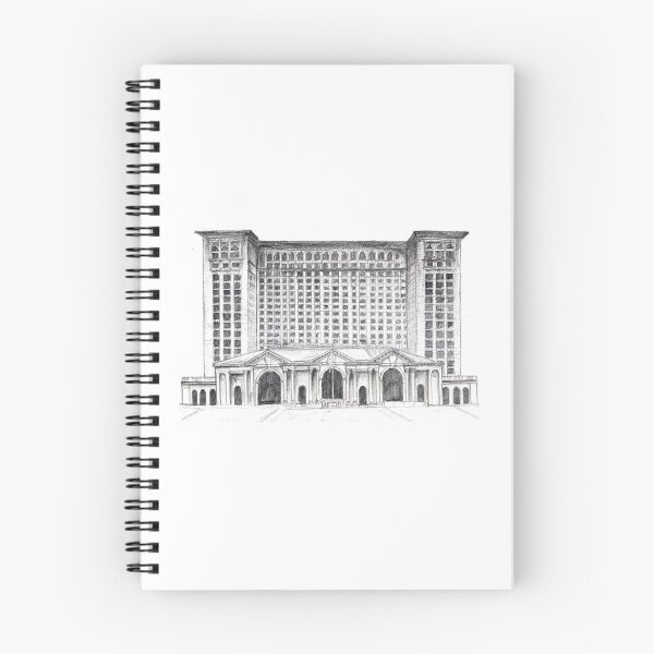 Item preview, Michigan Central Station designed and sold by PaintersHeart.