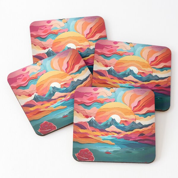 Item preview, Abstract Sunset Art designed and sold by Obsidian Ink by Wilshire.