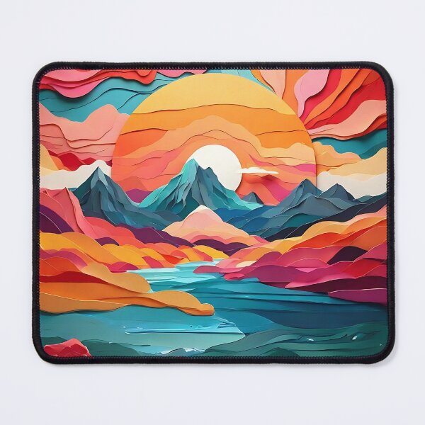 Item preview, Abstract Sunset Art designed and sold by Obsidian Ink by Wilshire.
