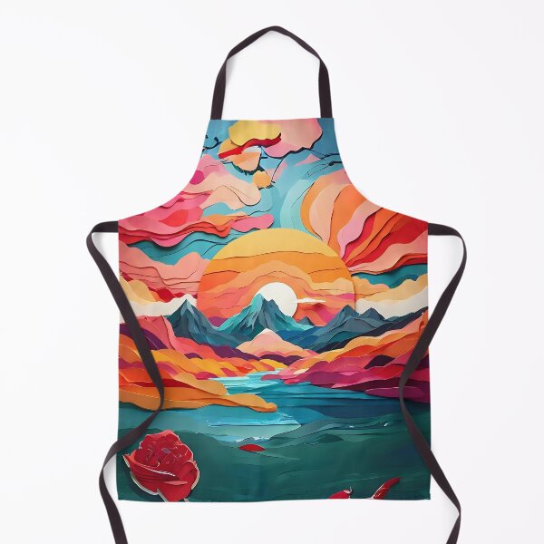 Item preview, Abstract Sunset Art designed and sold by Obsidian Ink by Wilshire.