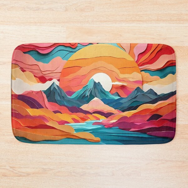 Item preview, Abstract Sunset Art designed and sold by Obsidian Ink by Wilshire.