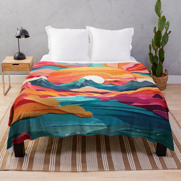 Item preview, Abstract Sunset Art designed and sold by Obsidian Ink by Wilshire.