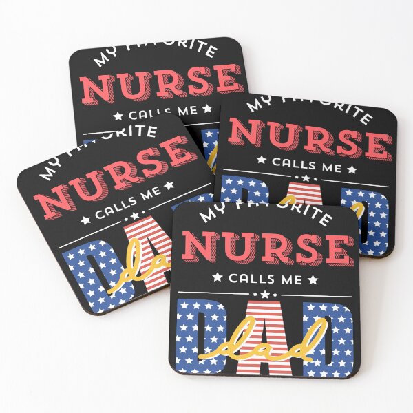 Item preview, My Favorite Nurse Calls Me Dad Design, Funny Fathers T-Shirt, Nurse Dad Fathers Day Gift Design, Funny Nurse Items, Nursing Dad Gift Tee designed and sold by Viran-Designs.