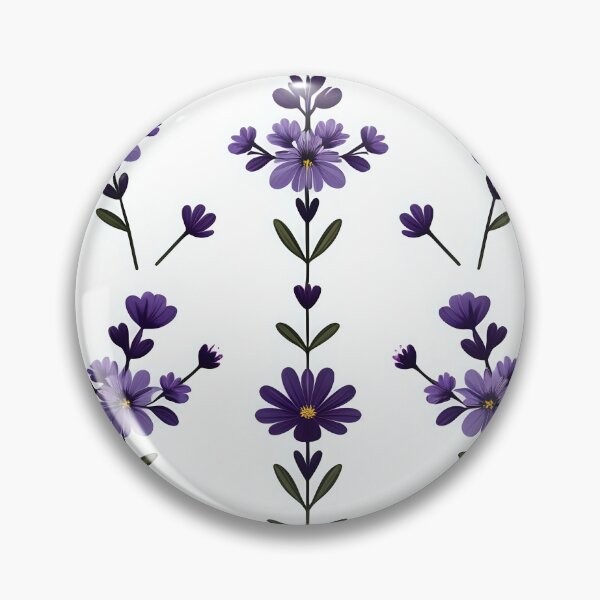 Item preview, Purple Flower Pattern designed and sold by Pokemondundee.