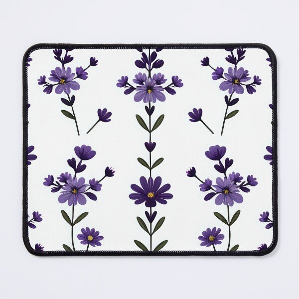 Item preview, Purple Flower Pattern designed and sold by Pokemondundee.