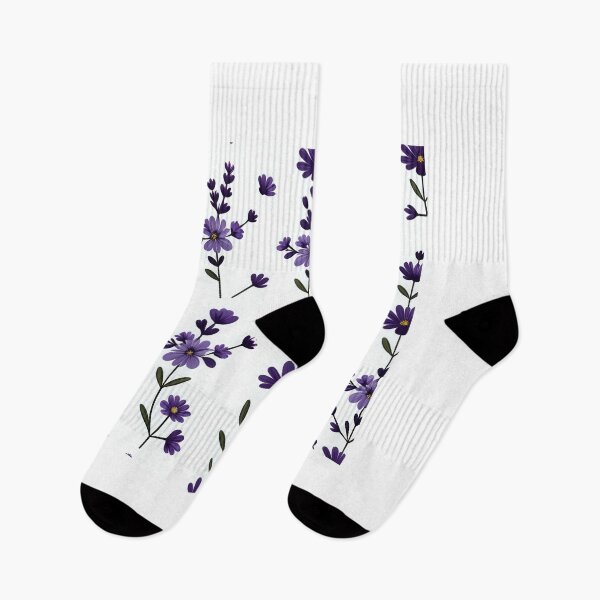 Item preview, Purple Flower Pattern designed and sold by Pokemondundee.