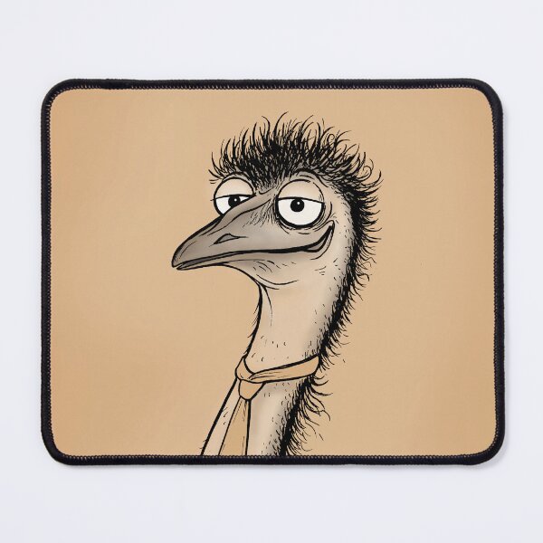 Item preview, Emu profile pic. designed and sold by Jed Dunstan.