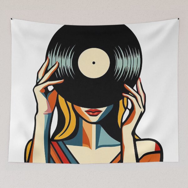 Item preview, Copy of Vinyl Veiled Visage designed and sold by DJ-Portable.