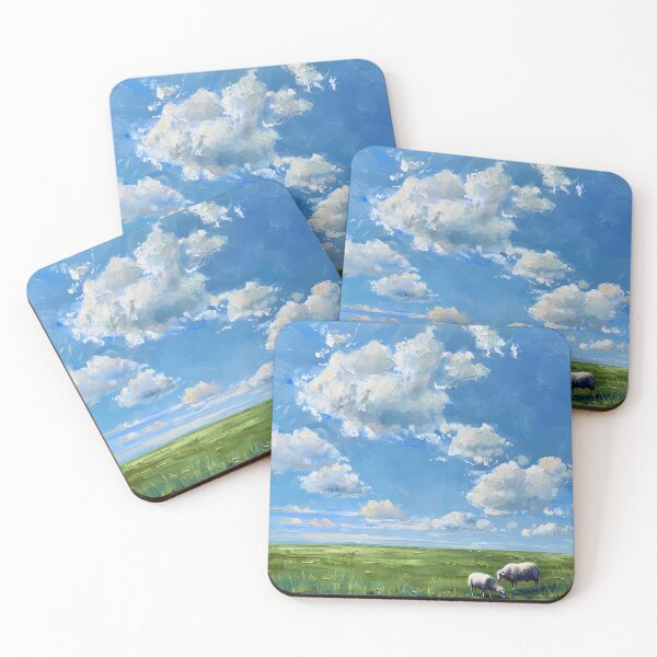 Item preview, Sheep Grazing In A Field designed and sold by sakurashorty.