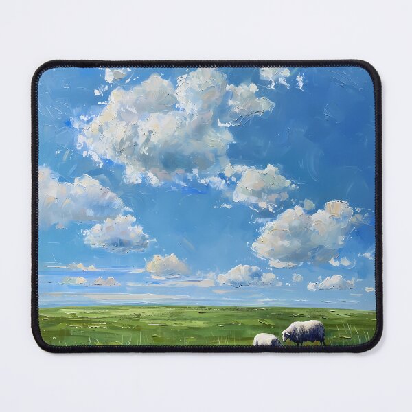 Item preview, Sheep Grazing In A Field designed and sold by sakurashorty.