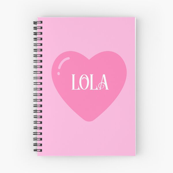 Item preview, Lola Name Girls Pink designed and sold by NameMatters.