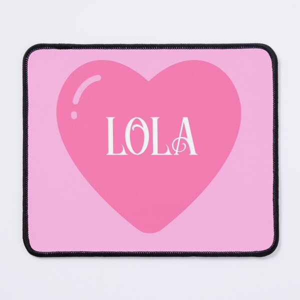 Item preview, Lola Name Girls Pink designed and sold by NameMatters.