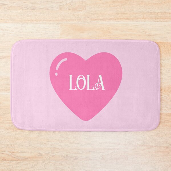 Item preview, Lola Name Girls Pink designed and sold by NameMatters.