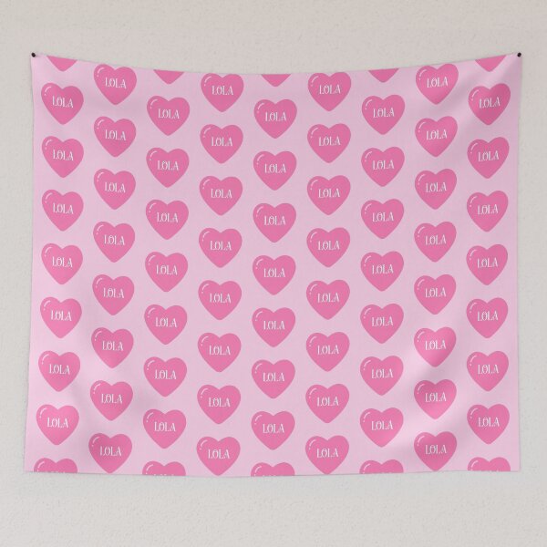 Item preview, Lola Name Girls Pink designed and sold by NameMatters.