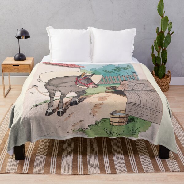 Item preview, The donkey and the dog Vintage illustration designed and sold by Lacasadellora.