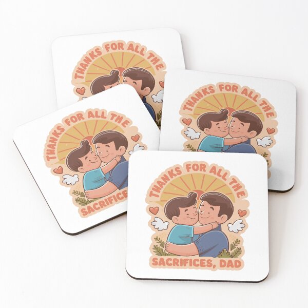 Item preview,  Sacrifices of Love: Heartwarming Father's Day Art designed and sold by HahaHandlesHub.