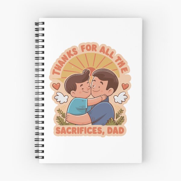 Item preview,  Sacrifices of Love: Heartwarming Father's Day Art designed and sold by HahaHandlesHub.