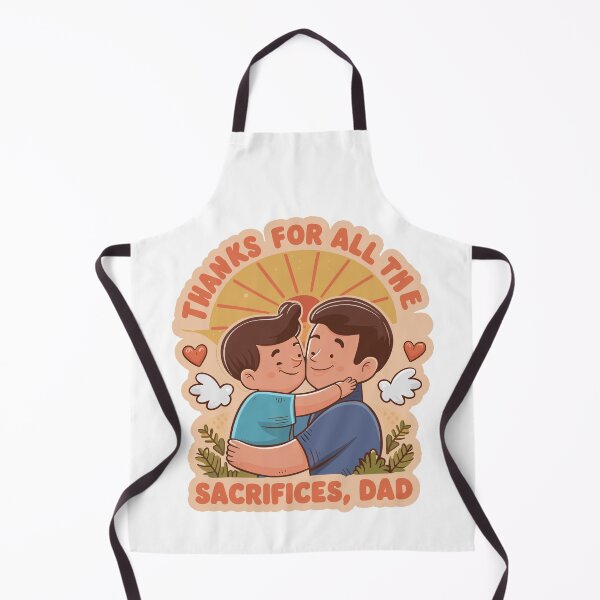 Item preview, Sacrifices of Love: Heartwarming Father's Day Art designed and sold by HahaHandlesHub.