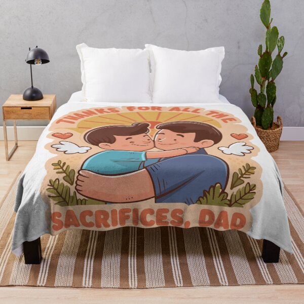 Item preview,  Sacrifices of Love: Heartwarming Father's Day Art designed and sold by HahaHandlesHub.