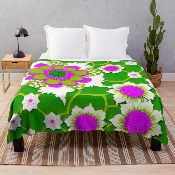 Item preview, Spring Blossom: Green, Pink, and White Petal Design designed and sold by GrizzlyCollective.