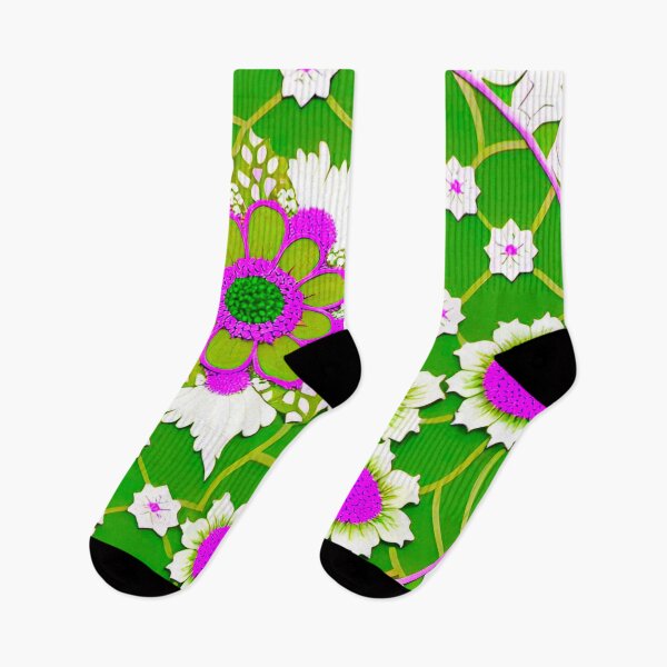 Item preview, Spring Blossom: Green, Pink, and White Petal Design designed and sold by GrizzlyCollective.