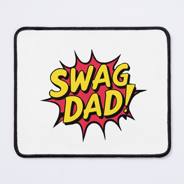 Item preview, Swag Dad Comic Typography: Vibrant Father's Day Art designed and sold by HahaHandlesHub.