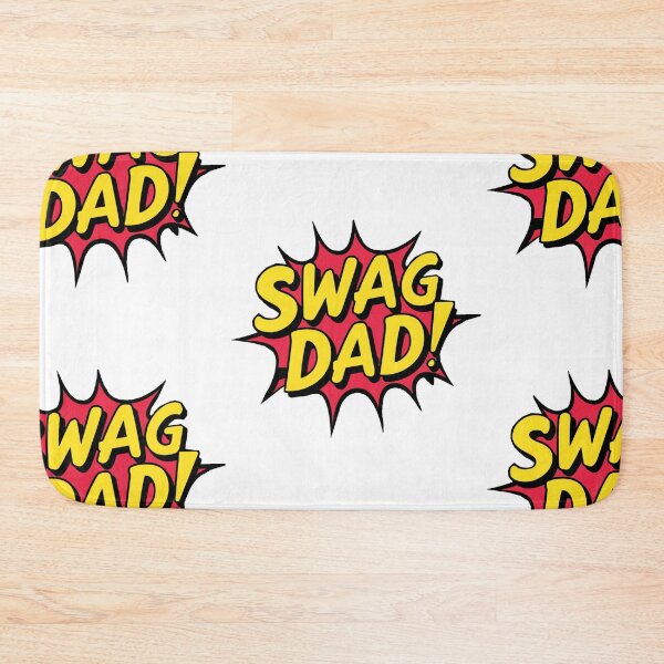 Item preview, Swag Dad Comic Typography: Vibrant Father's Day Art designed and sold by HahaHandlesHub.