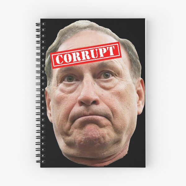 Item preview, Samuel Alito Corrupt (corrupt label) designed and sold by Thelittlelord.
