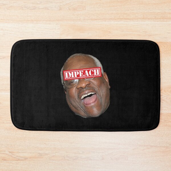 Item preview, Clarence Thomas Corrupt (impeach label) designed and sold by Thelittlelord.