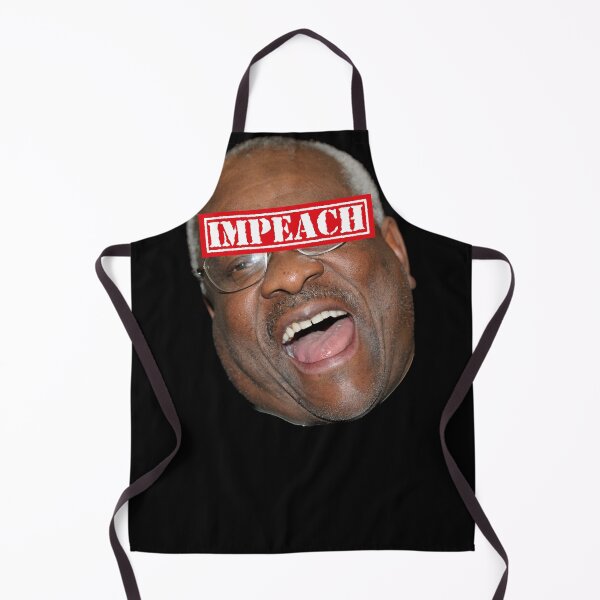 Item preview, Clarence Thomas Corrupt (impeach label) designed and sold by Thelittlelord.