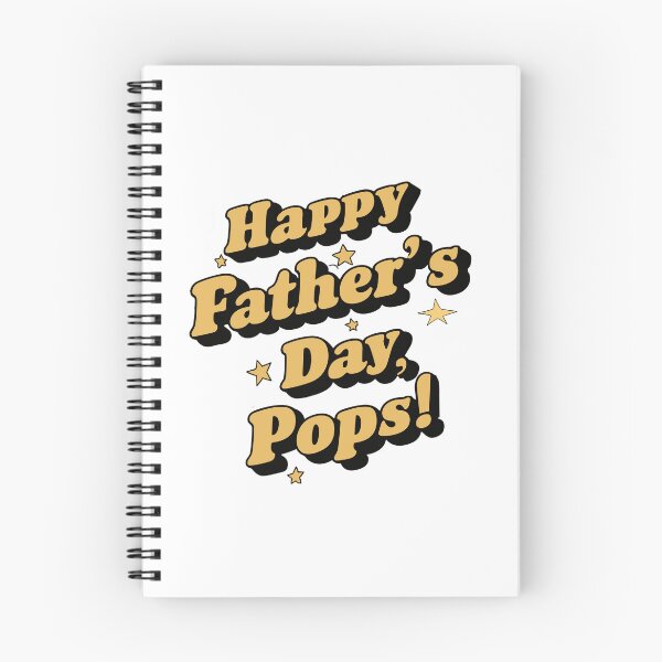 Item preview, Nostalgic Comic Strip Father's Day Art: Happy Father's Day, Pops! designed and sold by HahaHandlesHub.