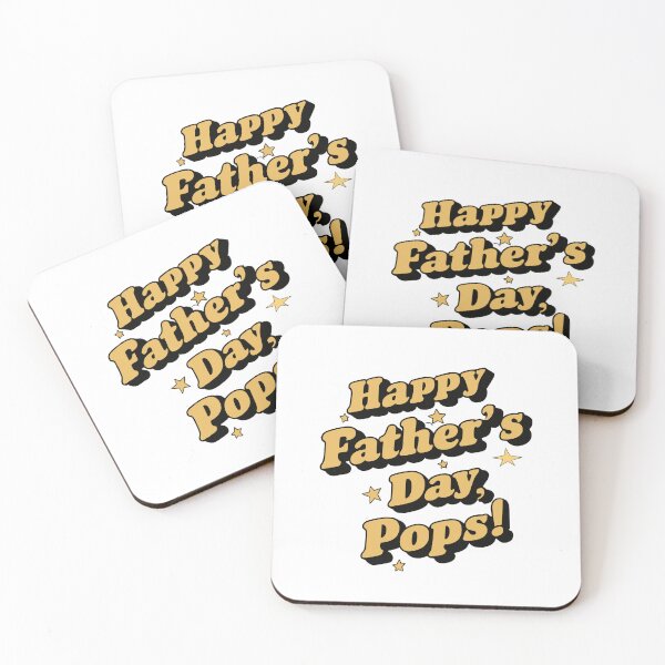 Item preview, Nostalgic Comic Strip Father's Day Art: Happy Father's Day, Pops! designed and sold by HahaHandlesHub.